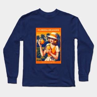 Florida Oranges Long Sleeve T-Shirt